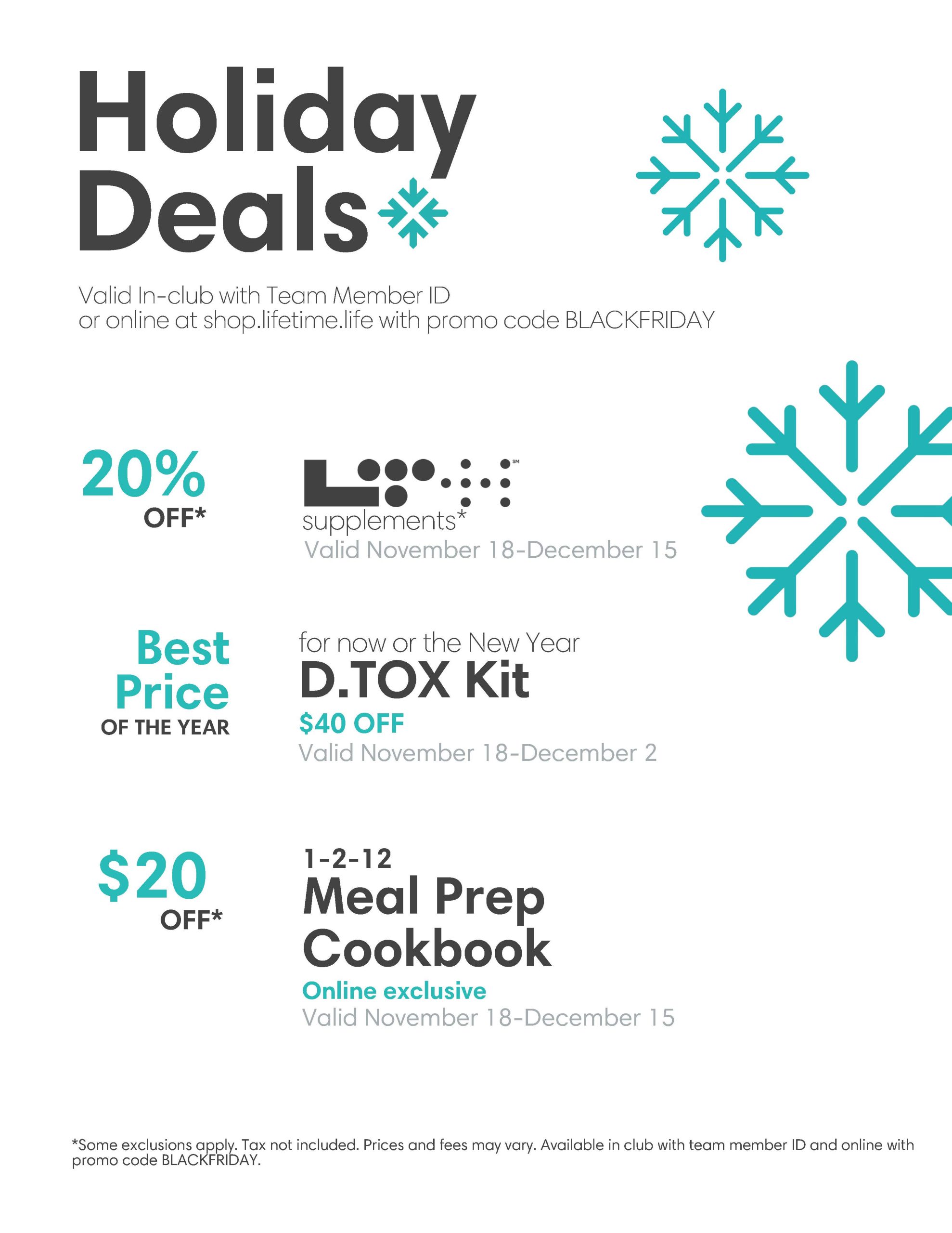 Life Time Holiday Deals icon