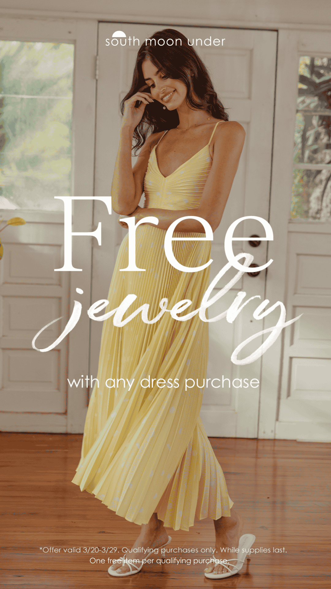 The Dress Shop at South Moon Under is now open! icon